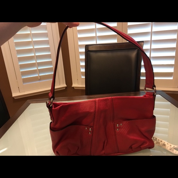 Tignanello red purse - Picture 3 of 5